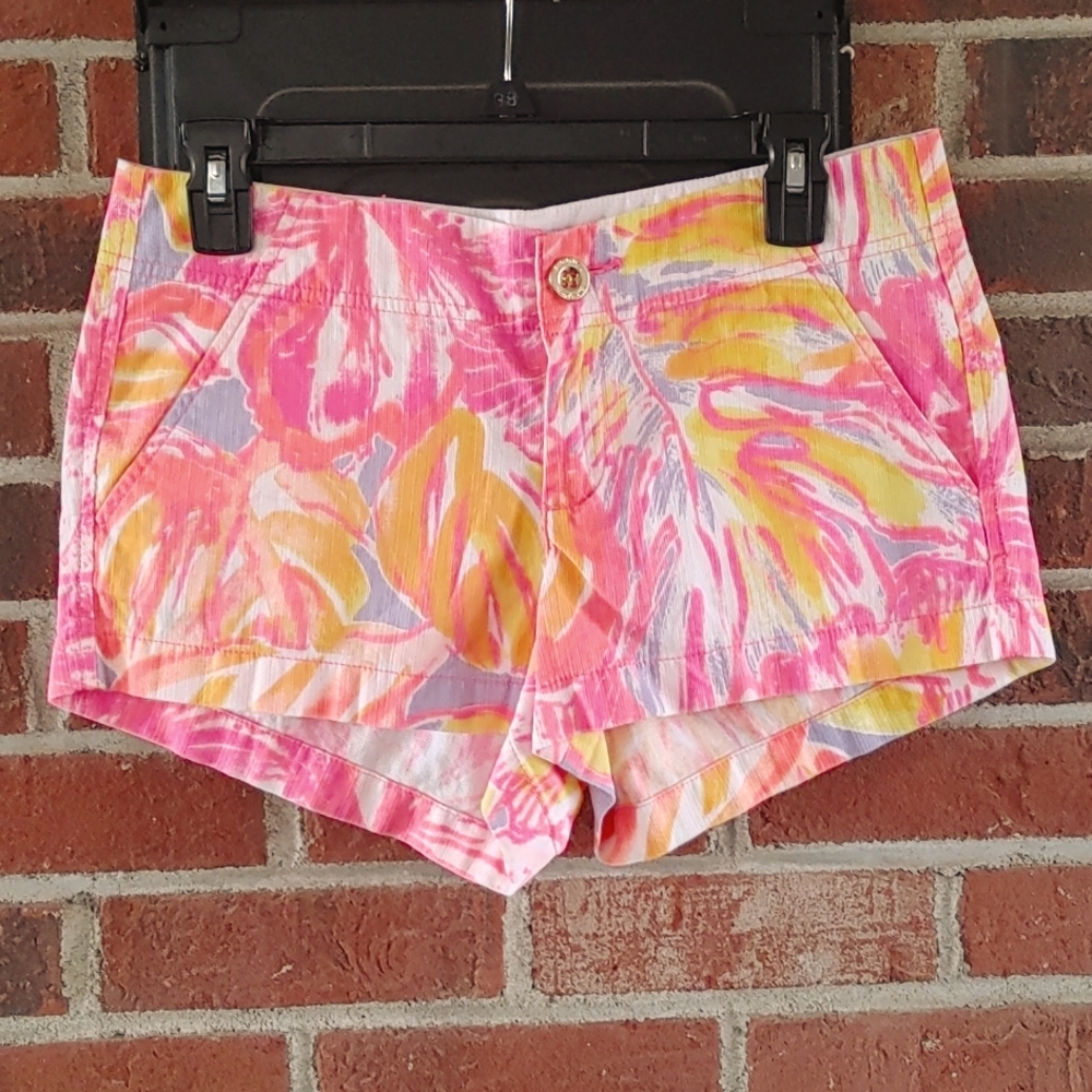 Lilly Pulitzer Kerrie Short Size 4 (724)